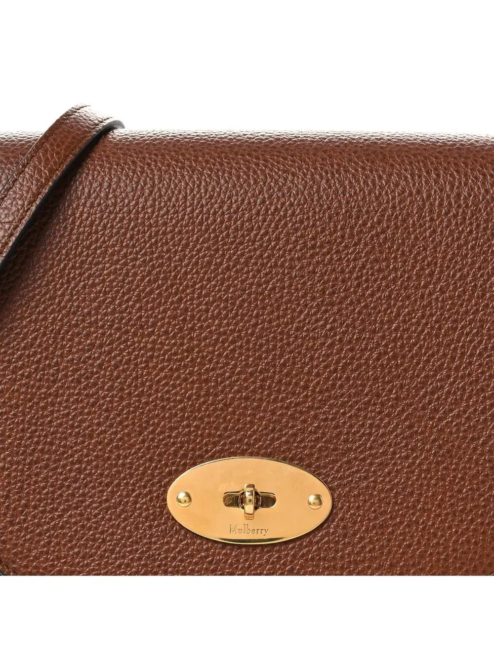 Mulberry Natural Grained Calfskin Small #326724M90B - Picture 8 of 10
